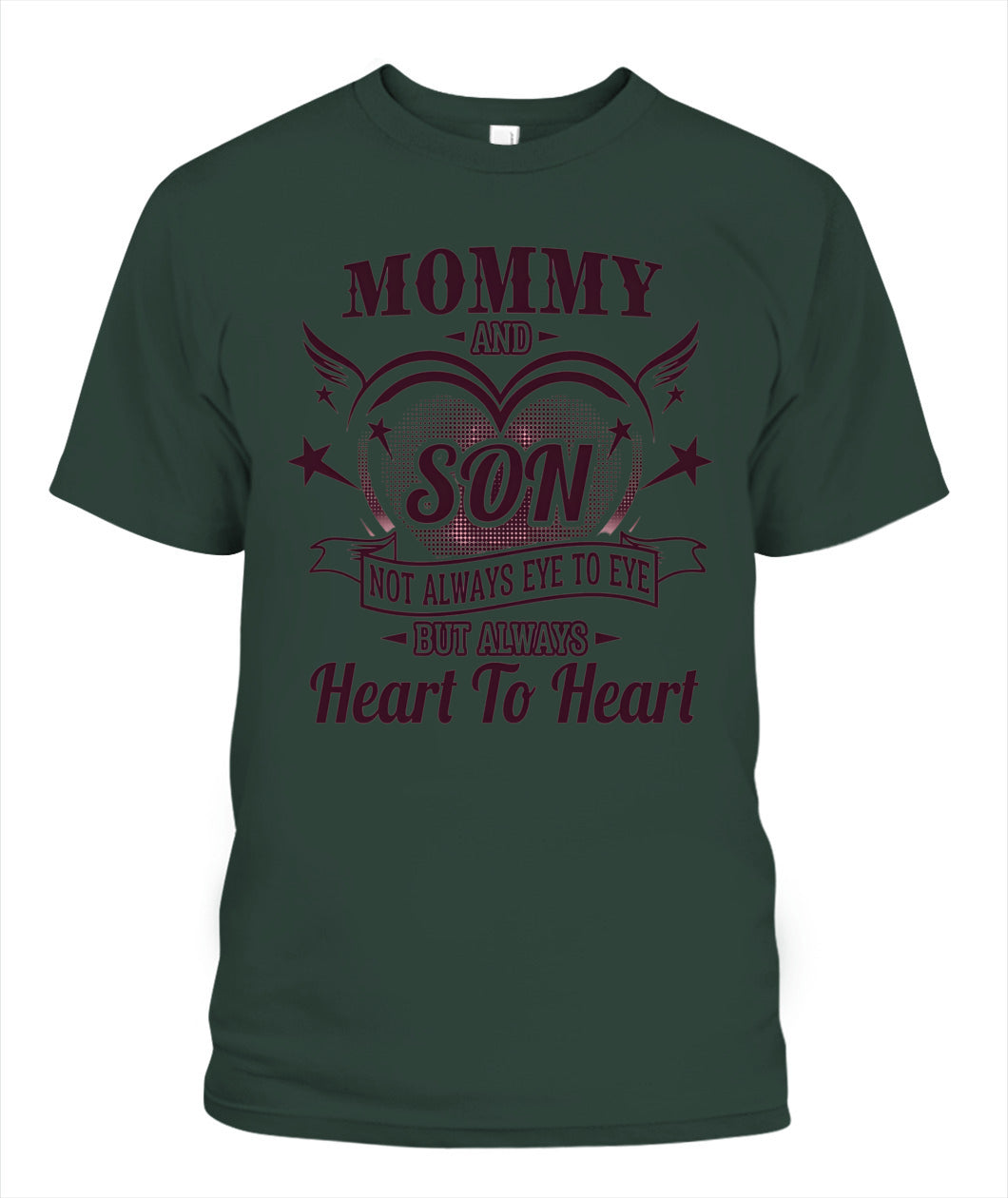 Mommy And Son Not Always Eye To Eye But Always Heart To Heart Shirt – Mother Son Love Shirt, Gifts For Mom, Mother’s Day Gift