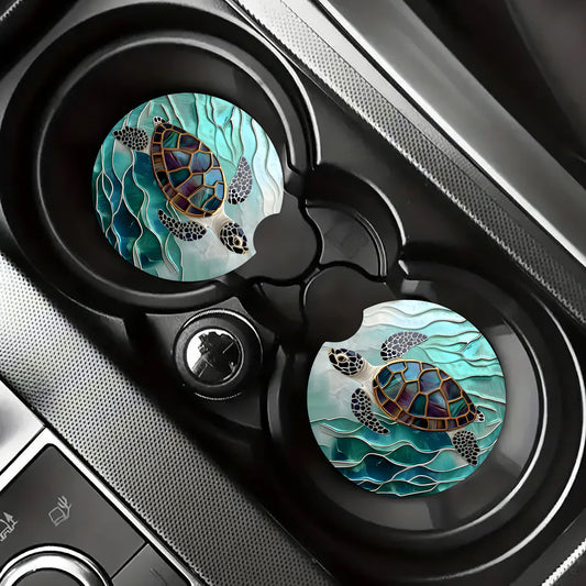 Ocean Turtle Car Coaster