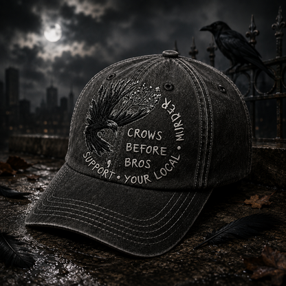 Support, Your Local, Murder, Crow Before - Denim Cap