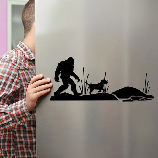 Bigfoot Dog Magnet