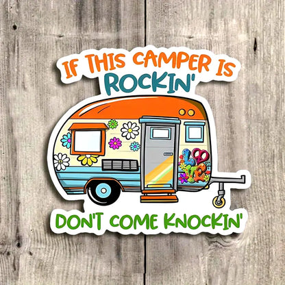 Rockin' Camper Sticker