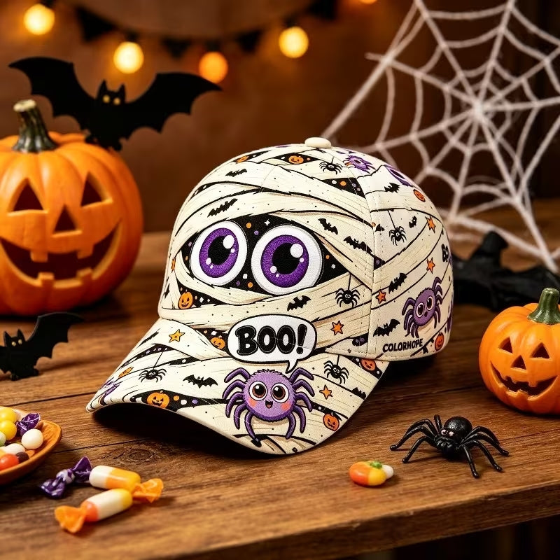 Halloween Mummy Full Print Classic Cap