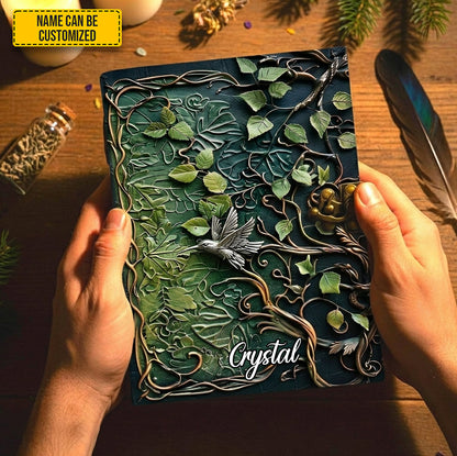 Personalized Tree of Life Leather Journal