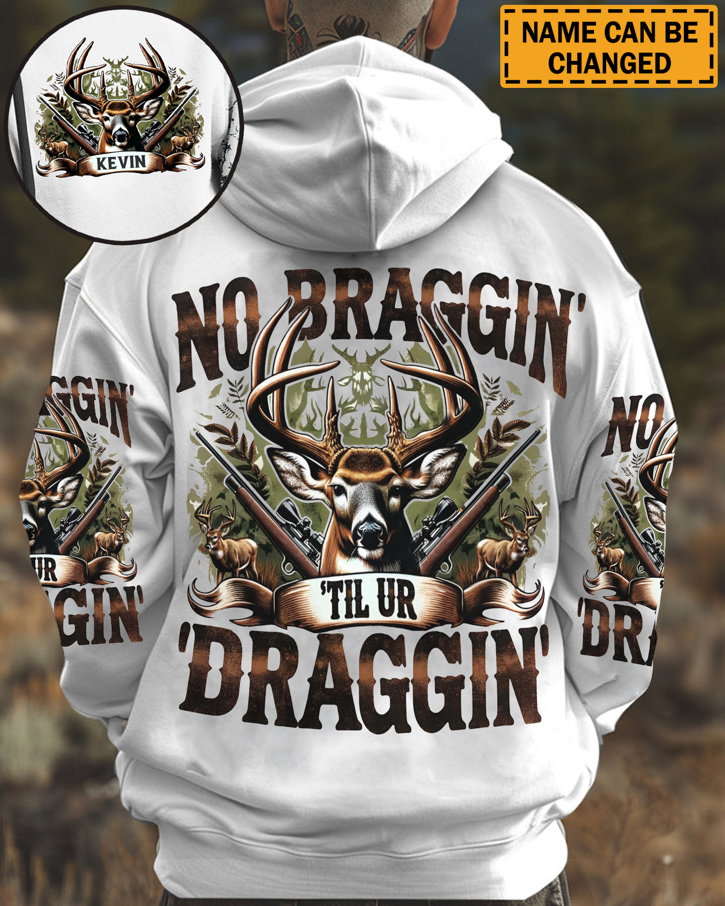 Shoot Straight, Drag Heavy – Personalized All Over Print Shirt