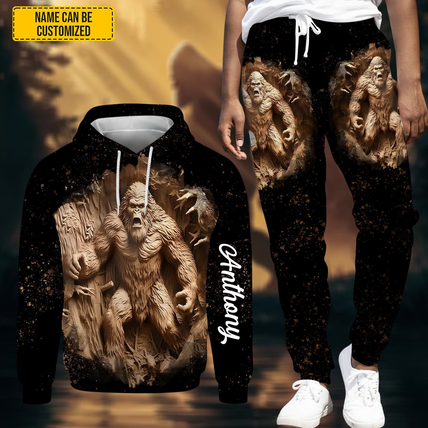 Legend In Trees – Personalized Hoodie and Sweatpants