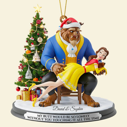 Funny Couple Ornament - Personalized Couple Ornament