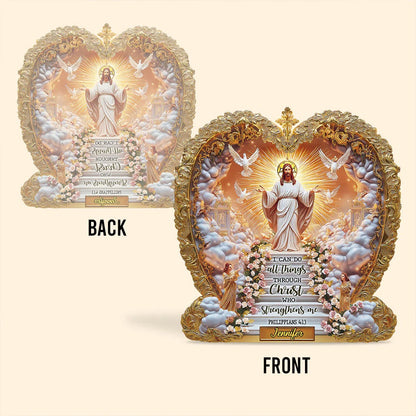 I Can Do All Things - Personalized Christian Acrylic Plaque