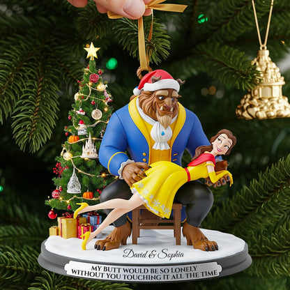 Funny Couple Ornament - Personalized Couple Ornament