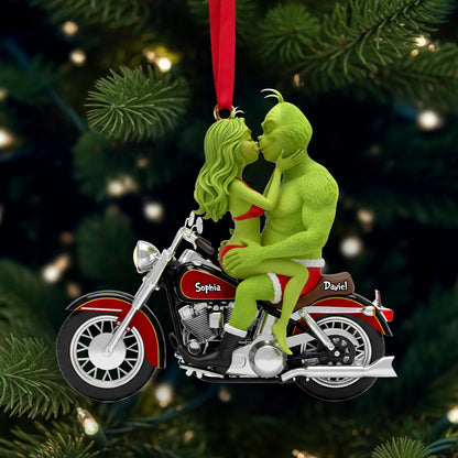 Couple's Ride Together Ornament - Personalized Gifts For Couple Ornament