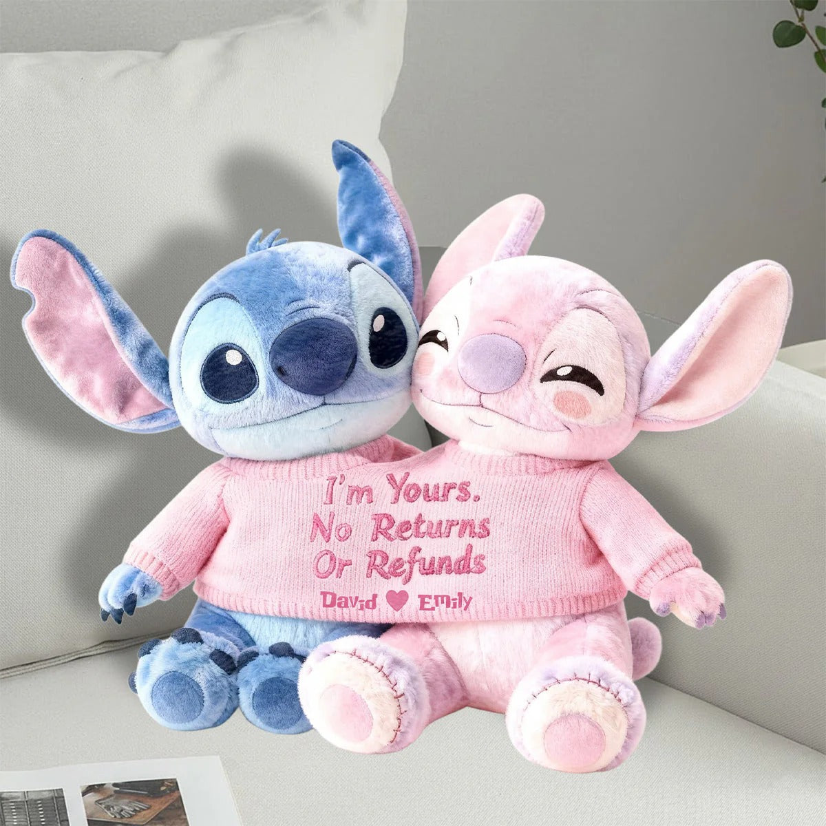 I'm Yours No Returns Or Refunds - Personalized Shaped Pillow
