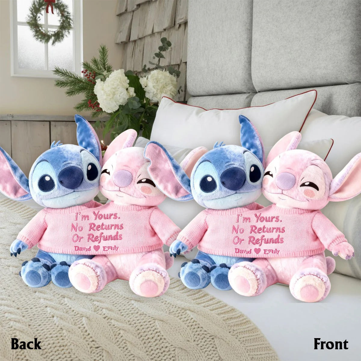 I'm Yours No Returns Or Refunds - Personalized Shaped Pillow