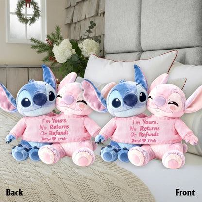 I'm Yours No Returns Or Refunds - Personalized Shaped Pillow