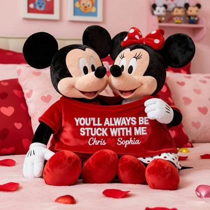 Couple In Cute Shape Pillow, Personalized Gifts For Couple