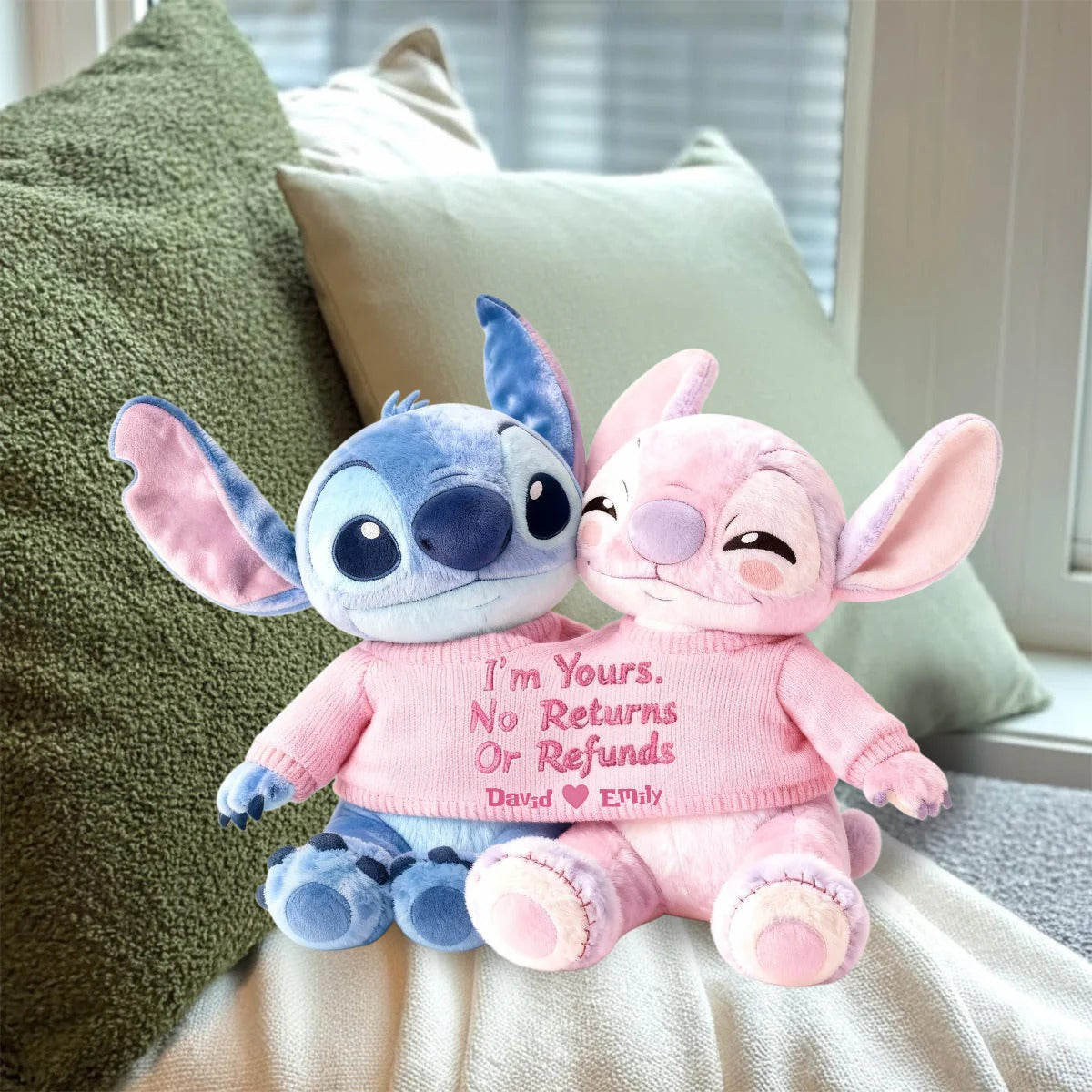I'm Yours No Returns Or Refunds - Personalized Shaped Pillow