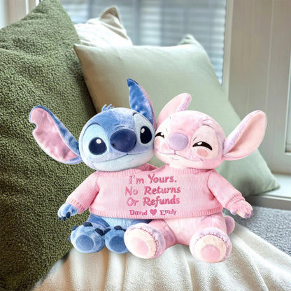 I'm Yours No Returns Or Refunds - Personalized Shaped Pillow
