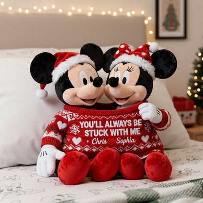 Couple In Cute Shape Pillow, Personalized Gifts For Couple