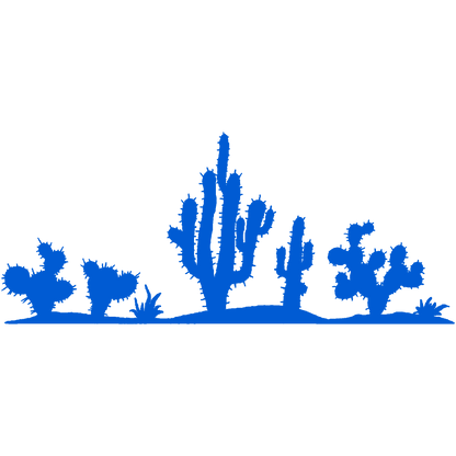 Cactus Line Sticker