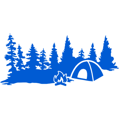 Forest Camp Sticker