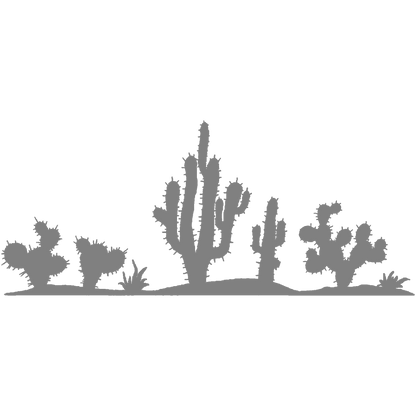 Cactus Line Sticker