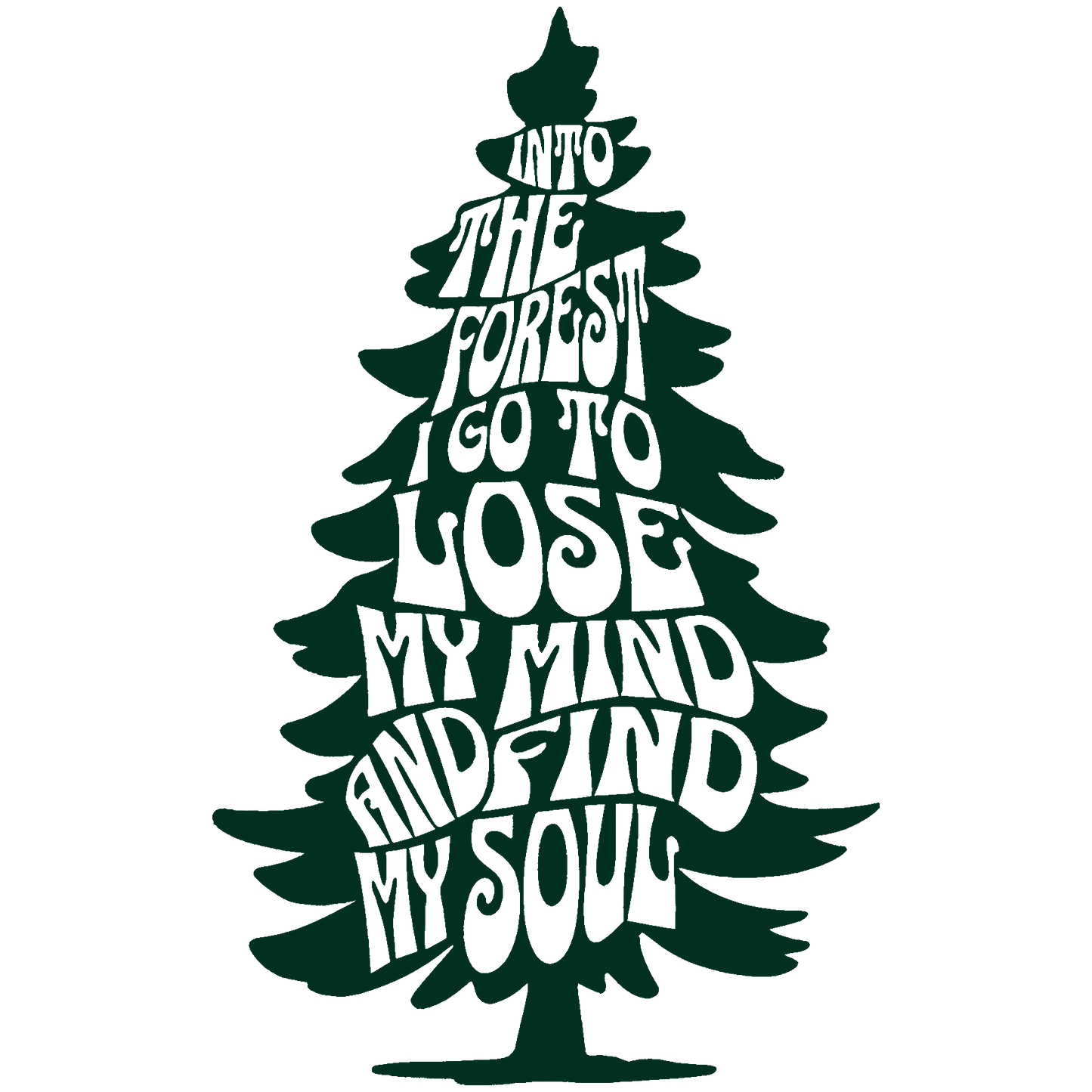 Into the Forest Sticker