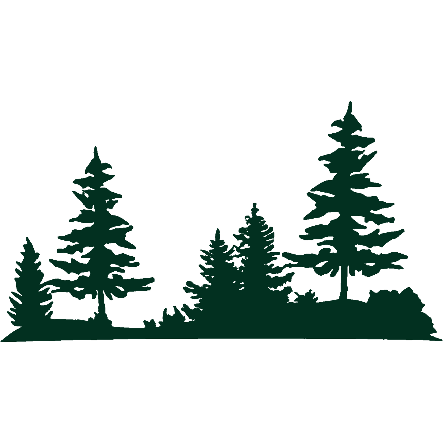Forest Vibes Sticker