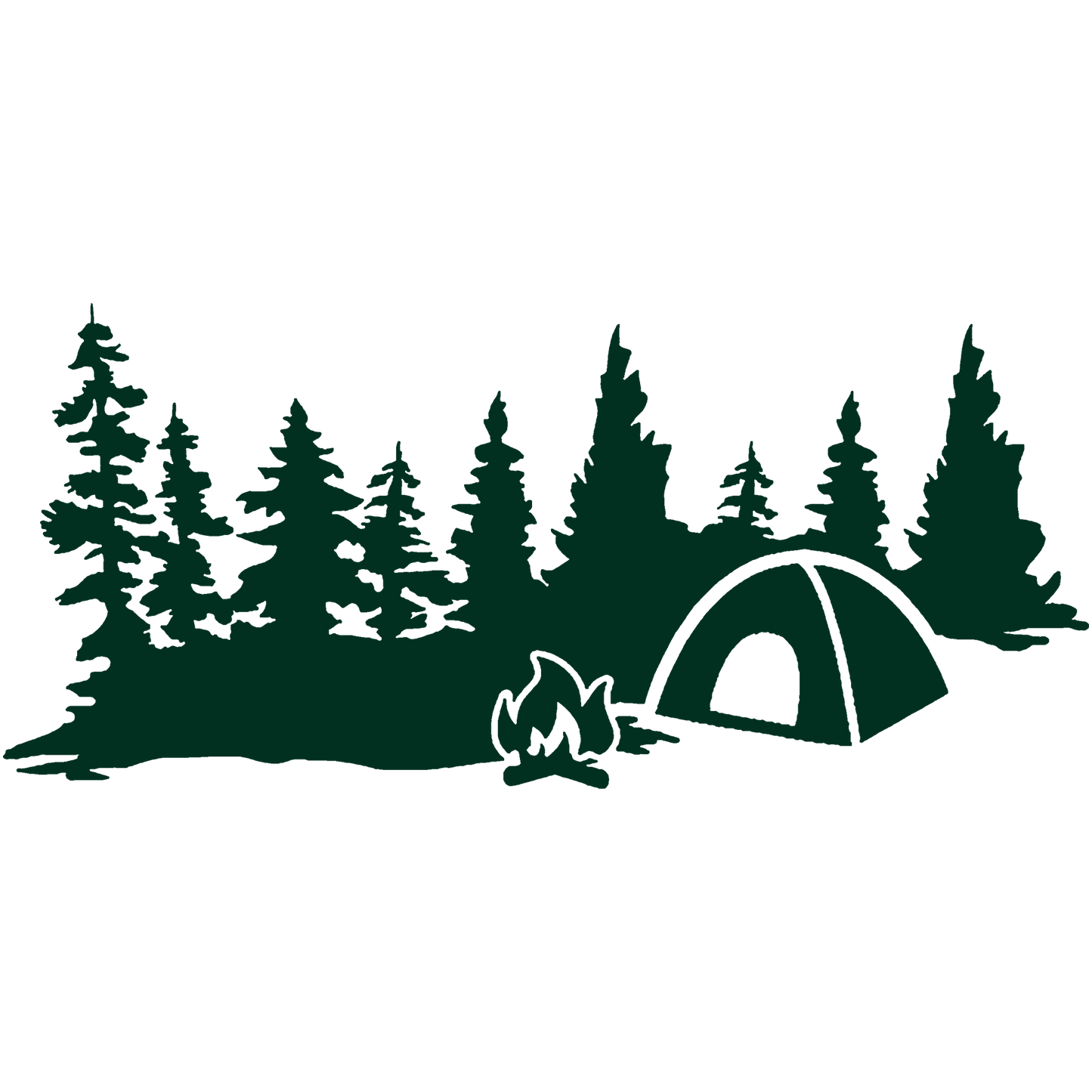 Forest Camp Sticker