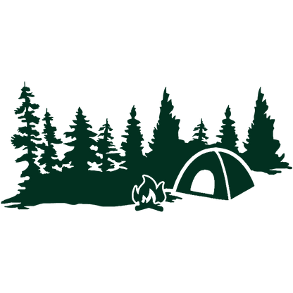 Forest Camp Sticker