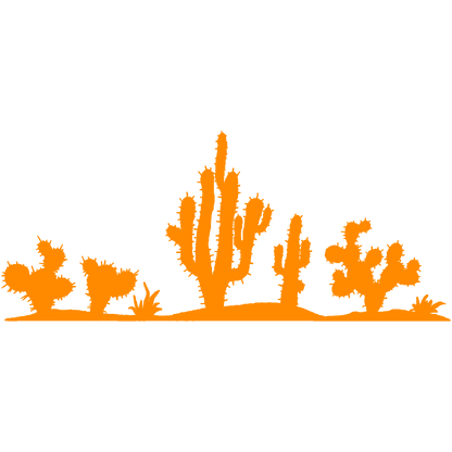 Cactus Line Sticker