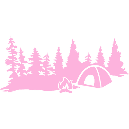 Forest Camp Sticker