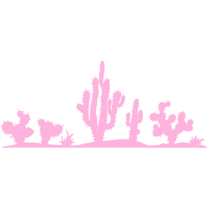 Cactus Line Sticker