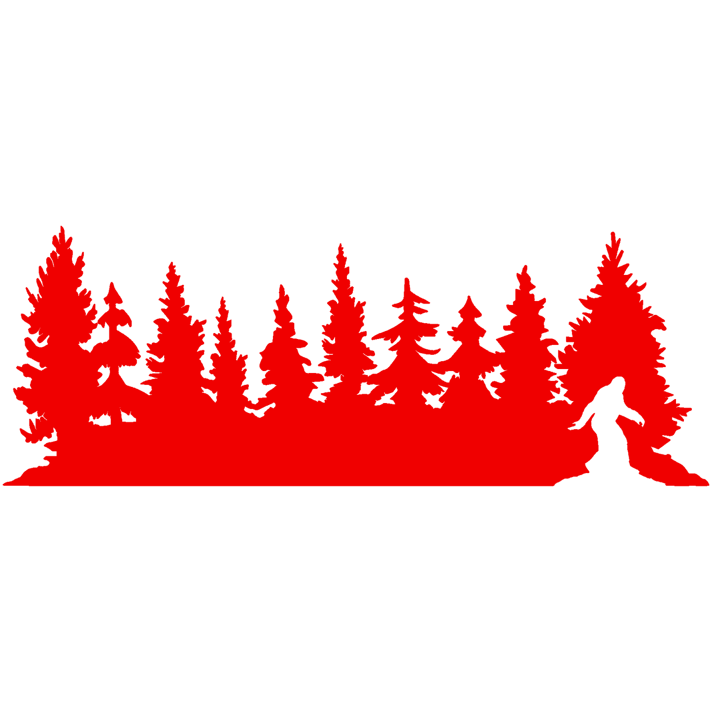 Bigfoot Hideout Sticker