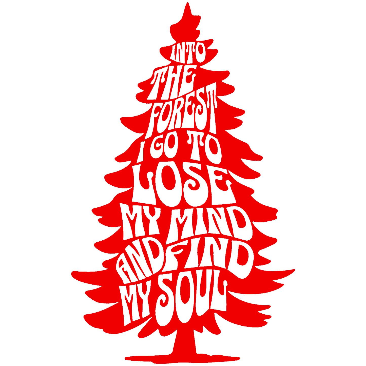Into the Forest Sticker