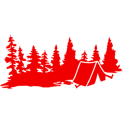 Camp Vibes Sticker