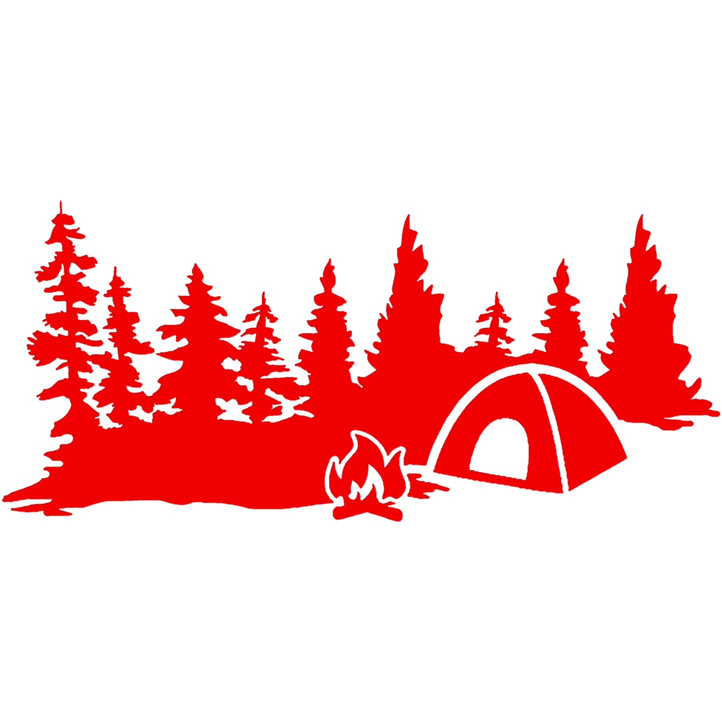 Forest Camp Sticker