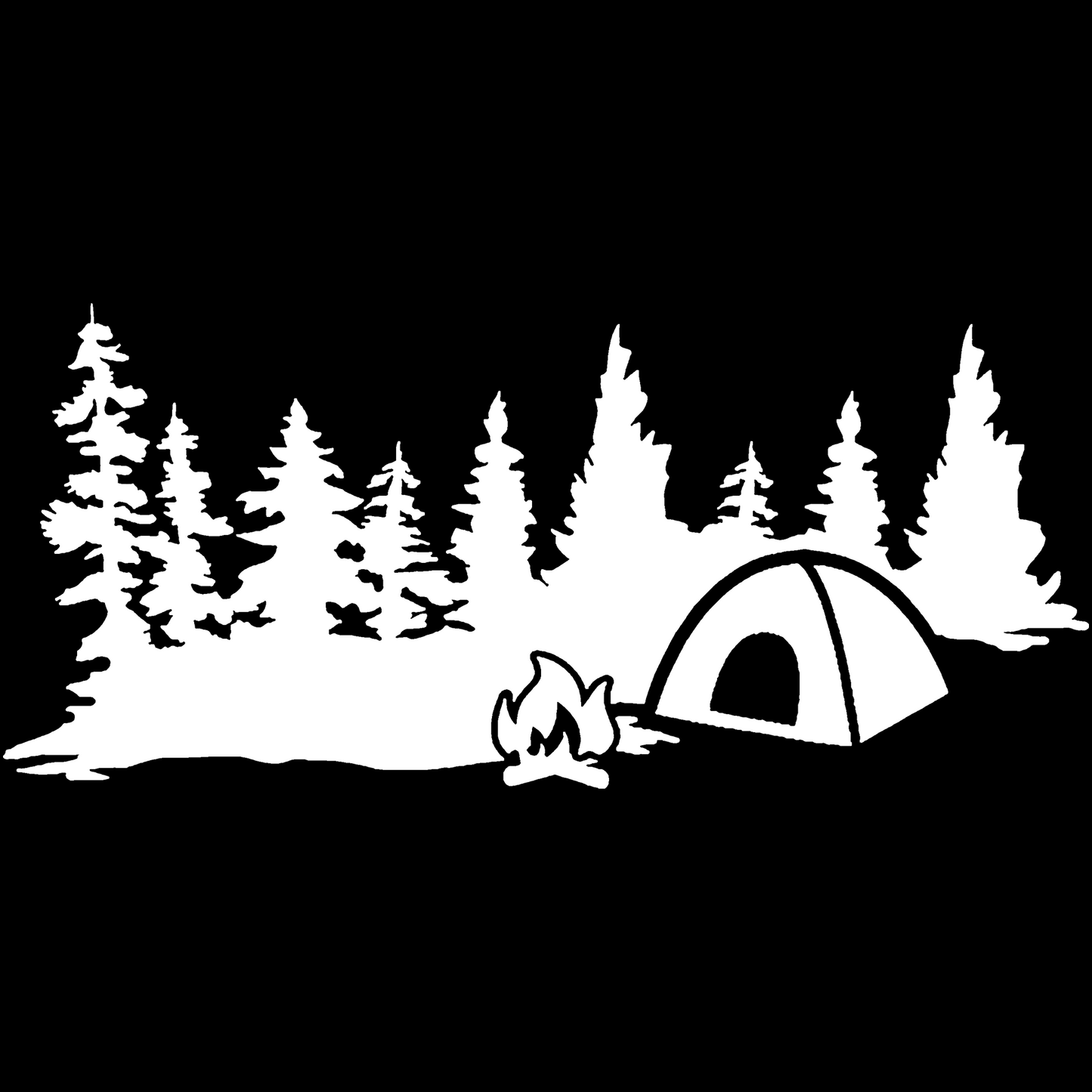 Forest Camp Sticker