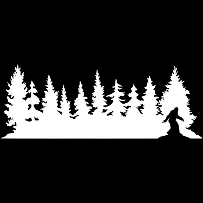 Bigfoot Hideout Sticker