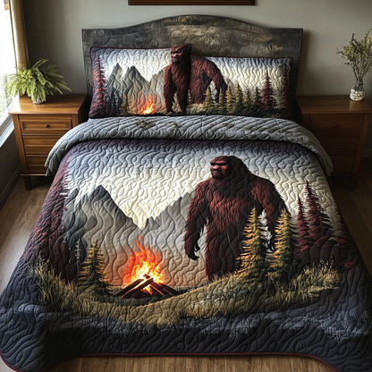 Bigfoot Legends Quilted Bedding Set