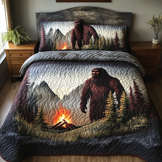 Bigfoot Legends Quilted Bedding Set