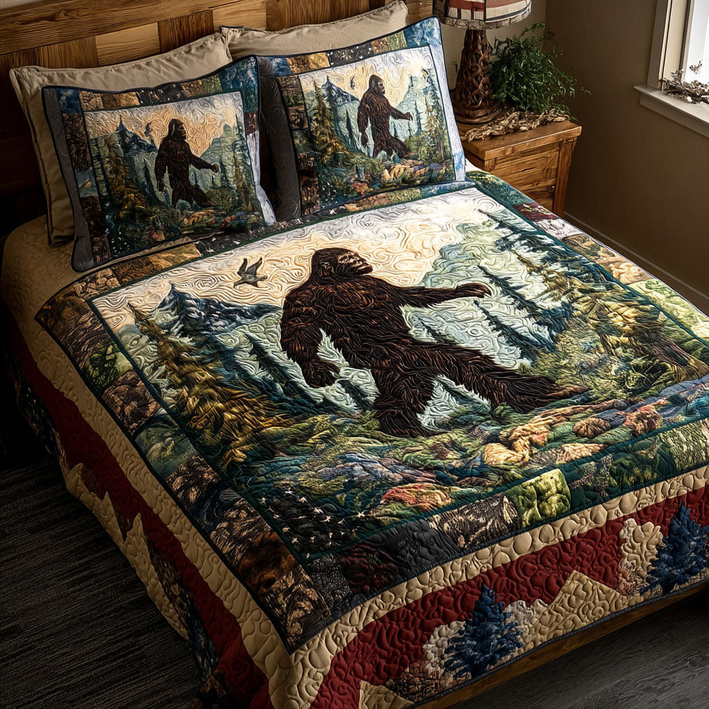 Bigfoot Trailblazer Quilted Bedding Set