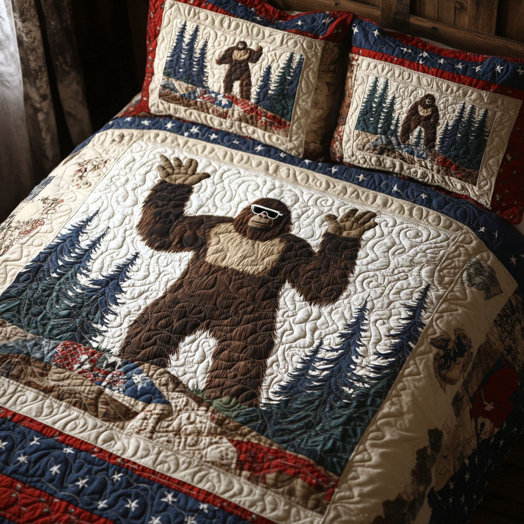 Chill Legend – Bigfoot Quilted Bedding Set