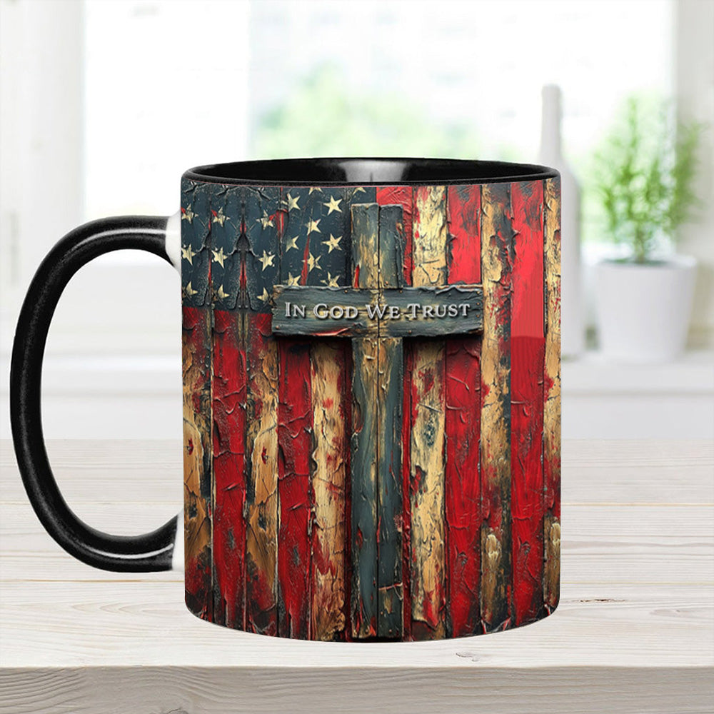 God Accent Mug - Personalized Accent Mug