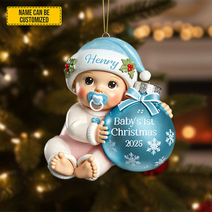 Baby Christmas Ornament - Personalized Gifts Ornament
