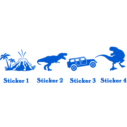 Set 4: Jurassic Adventure Stickers