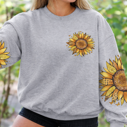 Sunflower Sunshine - Personalized Sunflower All Over Print Shirt
