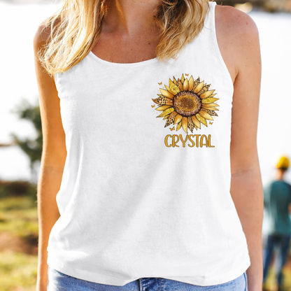 Sunflower Sunshine - Personalized Sunflower All Over Print Shirt