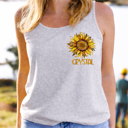 Sunflower Sunshine - Personalized Sunflower All Over Print Shirt