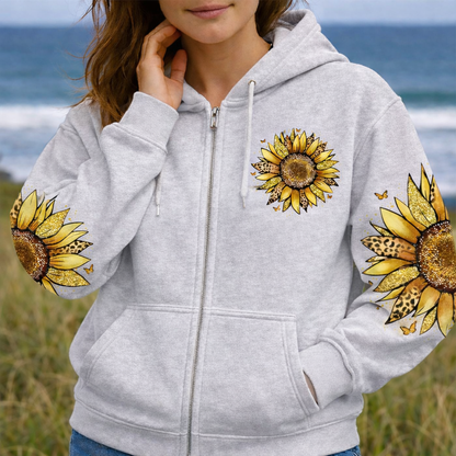Sunflower Sunshine - Personalized Sunflower All Over Print Shirt