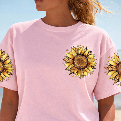 Sunflower Sunshine - Personalized Sunflower All Over Print Shirt