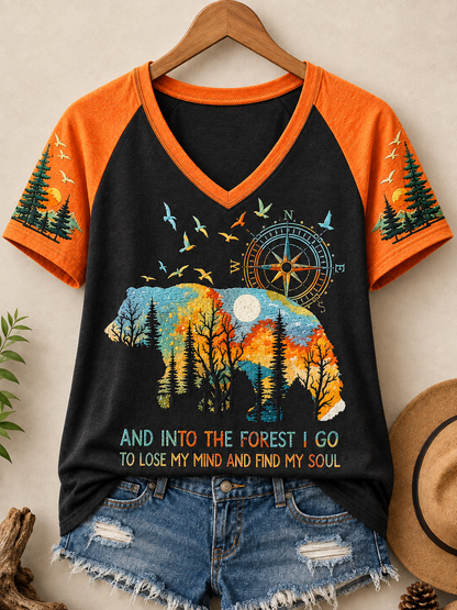 Into The Forest I Go – Fall Outdoor Adventure Shirt