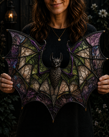 Bat Gothic Metal Sign - Gift For Home Decor